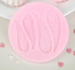 Молд силиконовый 8,3×8,3 см "Крылья"