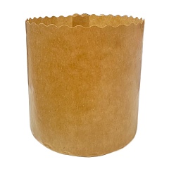 Форма бумажная для кулича "КРАФТ" d= 11 см x h= 8,5 см