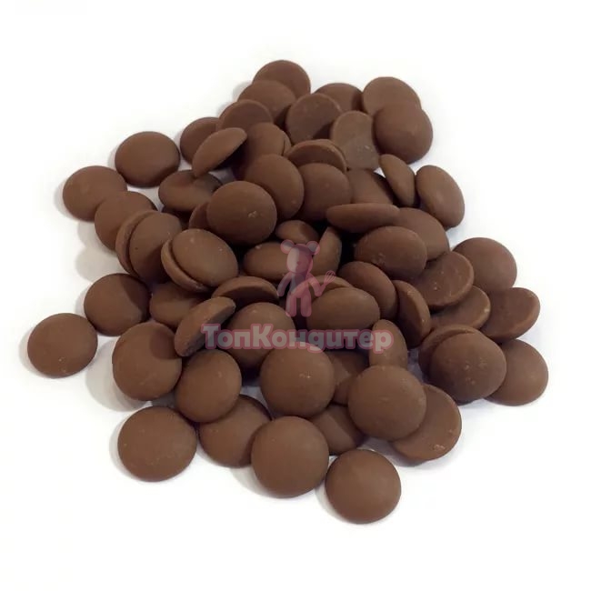 Шоколад молочный Callebaut в галлетах 33,6% 823 0,1 кг