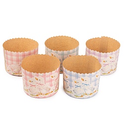 Форма бумажная для кулича "УТЯТА" d= 11 см x h= 8,5 см