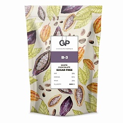 GP Белый шоколад без сахара В-3 33% 0,5 кг